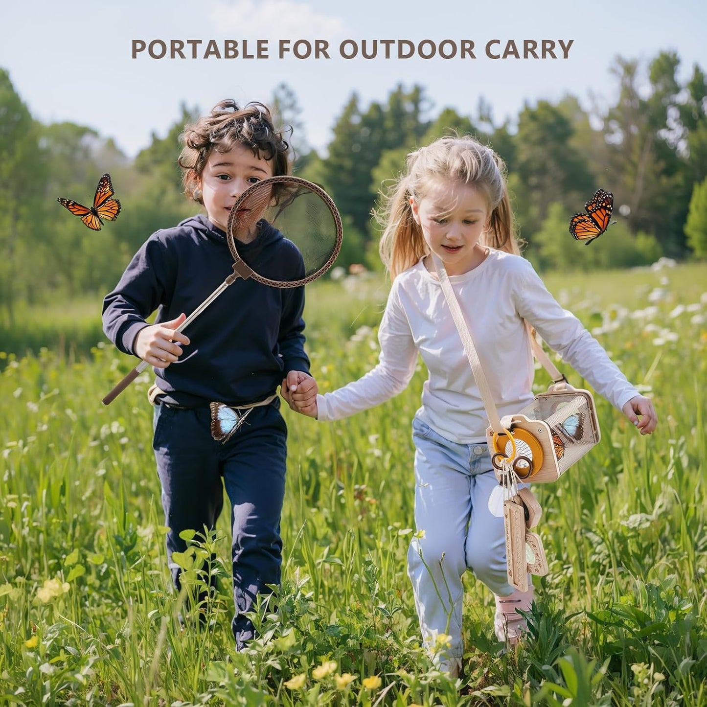 Wooden Bug Catcher Explorer Kit – 8-in-1 Outdoor Discovery Set